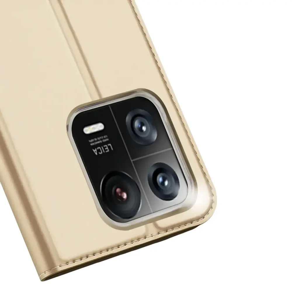 Dux Ducis Skin Pro dėklas skirtas Xiaomi 13 Pro, auksinis