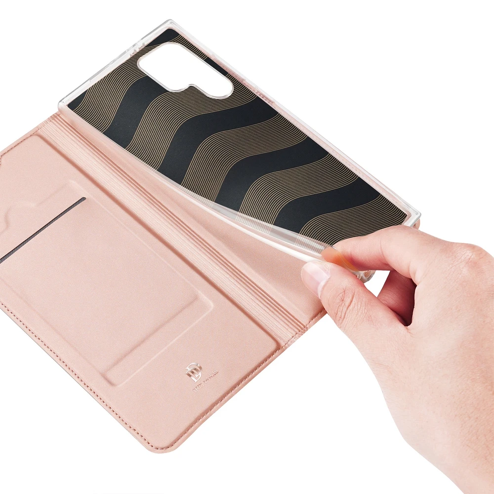 Dėklas Dux Ducis Skin Pro Samsung S928 S24 Ultra rožinio aukso