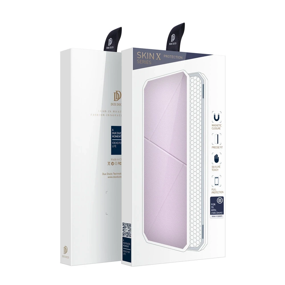 DUX DUCIS Skin X dėklas skirtas Samsung Galaxy A03s, rožinis
