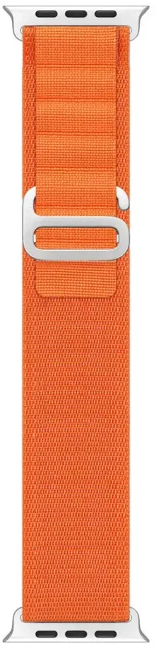 Sport apyrankė buckle for Apple Watch Ultra / 9 / 8 / 7 / 6 / SE / 5 / 4 / 3 / 2 / 1 (42, 44, 45, 49 mm) Dux Ducis Apyrankė GS Version - oranžinės spalvos