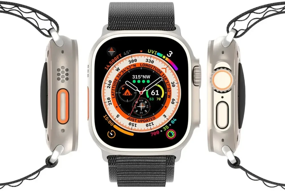 Sport Buckle apyrankė Apple Watch Ultra / 9 / 8 / 7 / 6 / SE / 5 / 4 / 3 / 2 / 1 (42, 44, 45, 49 mm) Dux Ducis Strap GS Version - juodos spalvos