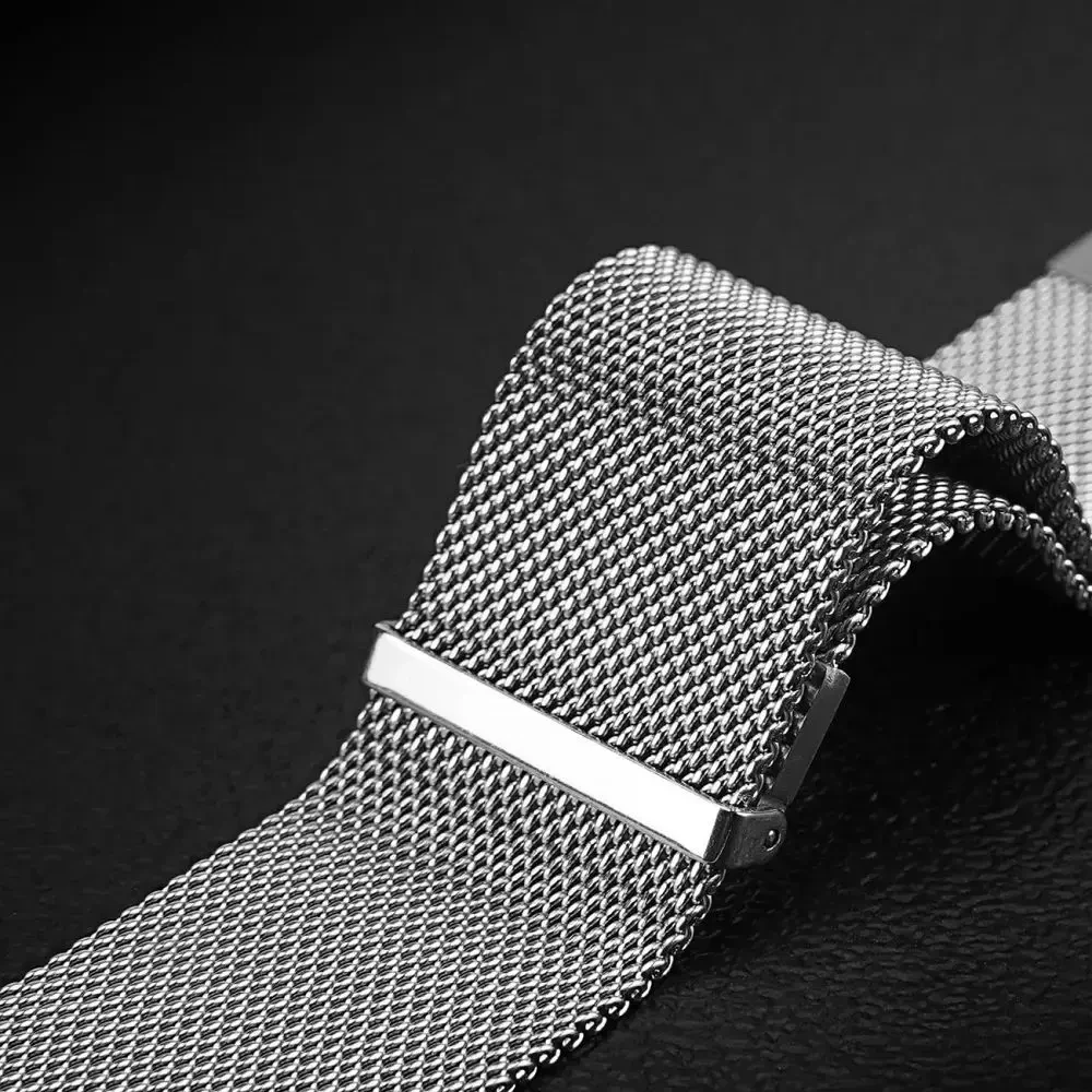 Apyrankė Dux Ducis Milanese Series For Smartwatches 20mm Sidabrinis