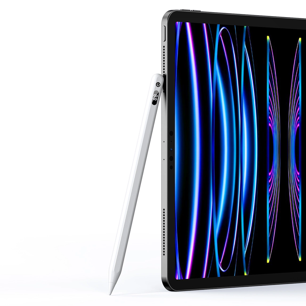 DUX DUCIS rašiklis STYLUS skirtas iPad su belaidžiu įkrovimu ir galia Ekranas baltas