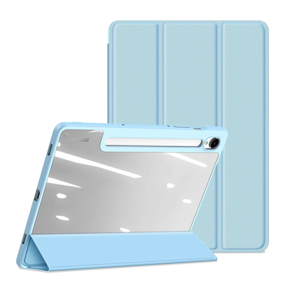 Dėklas Dux Ducis Toby Samsung X520/X526 Tab S10 FE/X710/X716 Tab S9/X510/X516 Tab S9 FE mėlynas
