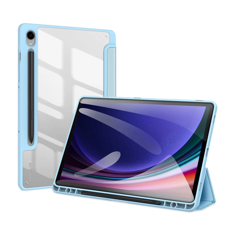 Dėklas Dux Ducis Toby Samsung X520/X526 Tab S10 FE/X710/X716 Tab S9/X510/X516 Tab S9 FE mėlynas