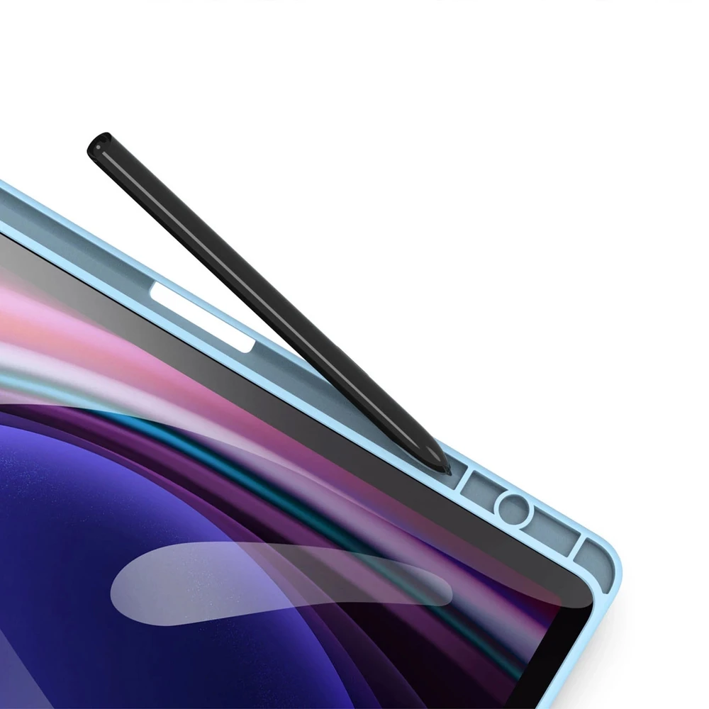 Dėklas Dux Ducis Toby Samsung X520/X526 Tab S10 FE/X710/X716 Tab S9/X510/X516 Tab S9 FE mėlynas