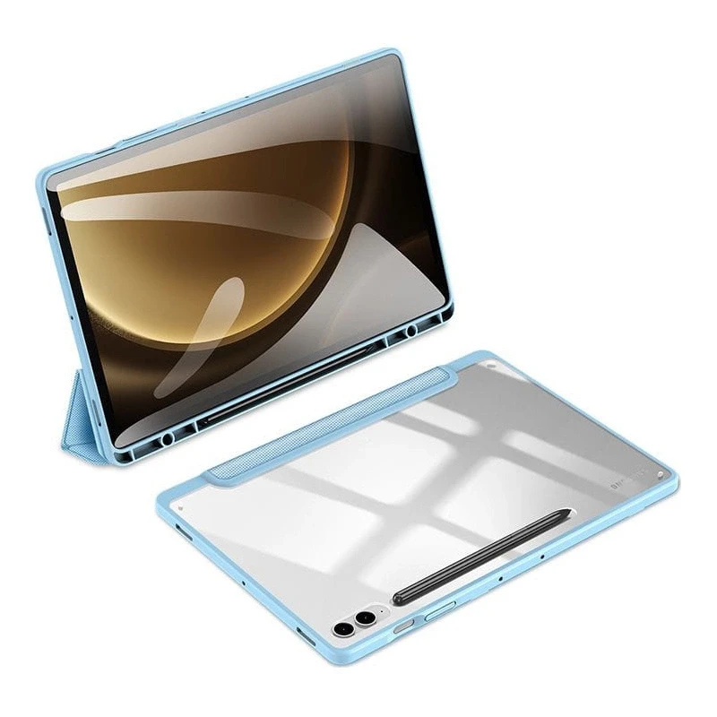 Dėklas Dux Ducis Toby Samsung X610/X616 Tab S9 FE Plus mėlynas