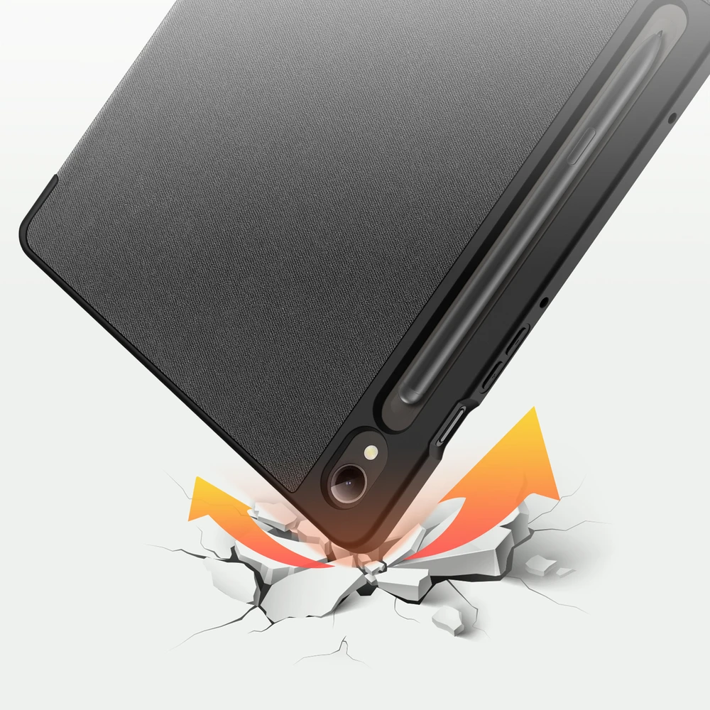 Caso Dėklas Dux Ducis Toby Samsung X210/X215/X216 Tab A9 Plus 11.0 juodas