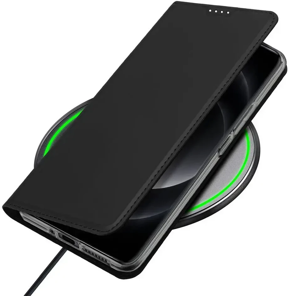 Dux Ducis atverčiamas dėklas SKIN PRO skirtas Xiaomi 14 Ultra juodos spalvos