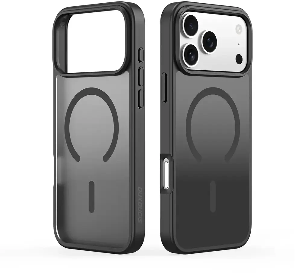 Dux Ducis Yind Apple iPhone 17 Pro Dėklas suderinamas su MagSafe – juodos spalvos
