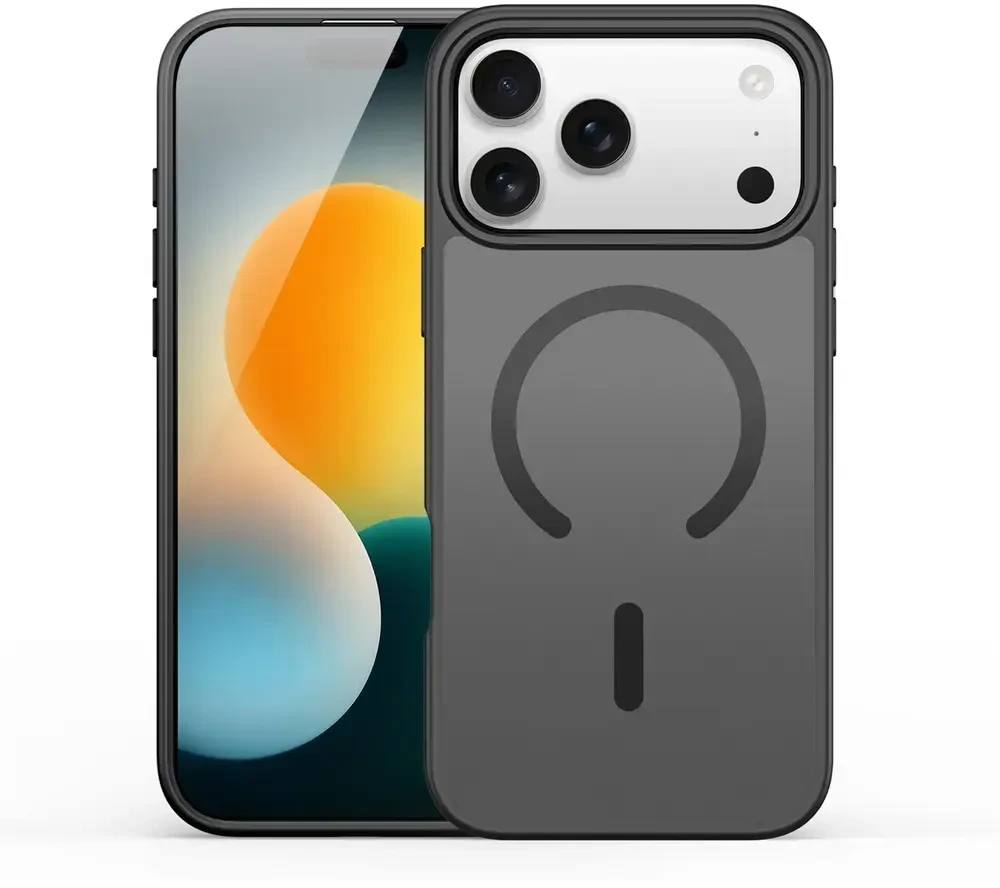 „Dux Ducis Yind iPhone 17 Pro Max“ dėklas, suderinamas su „MagSafe“ – pilkas