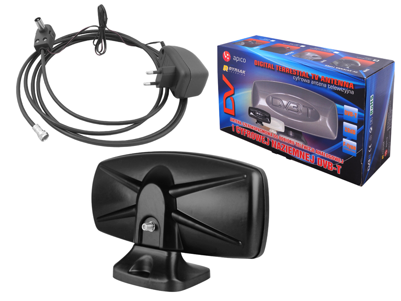 Lamex Antena DVB-T02 vidaus juoda