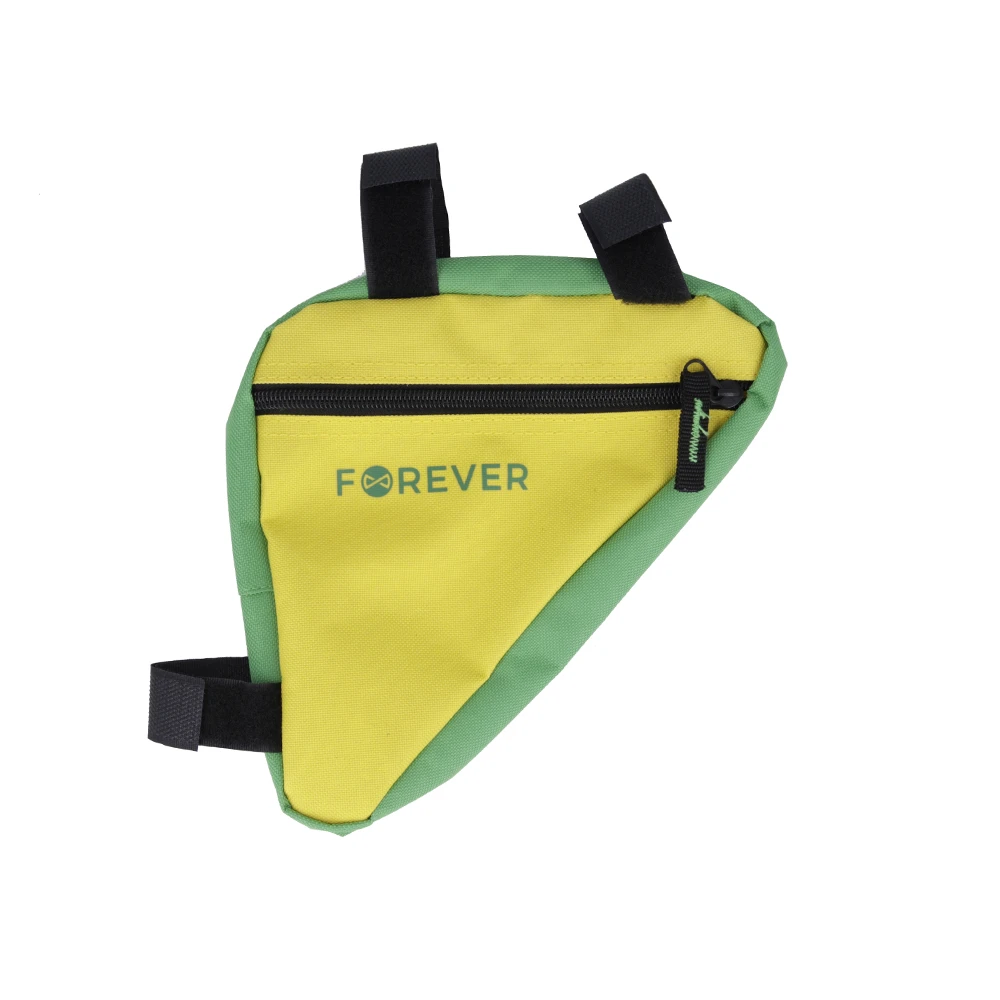 TelForceone Dviračio rėmo krepšys FB-100 Forever Outdoor geltonai žalias