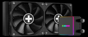 Xilence LiQuRizer RGB XC982 procesoriaus skysčio aušinimo komplektas 12 cm juodas
