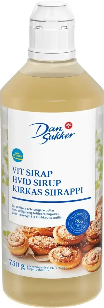 Dzidrais cukura sīrups DAN SUKKER, 750g