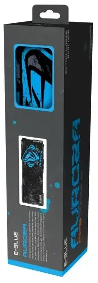 E-Blue E-Mėlyna Auroza XL Pelės kilimėlis žaidimams juodas | mėlynas 800x300mm