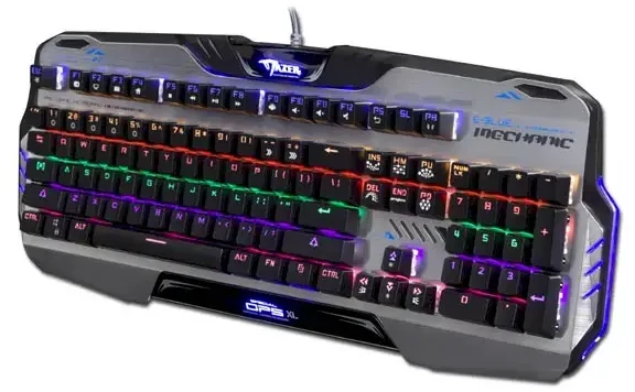 E-Blue E-Mėlynas Mazer 729 mechaninė klaviatūra žaidimams (Mėlyna switch)