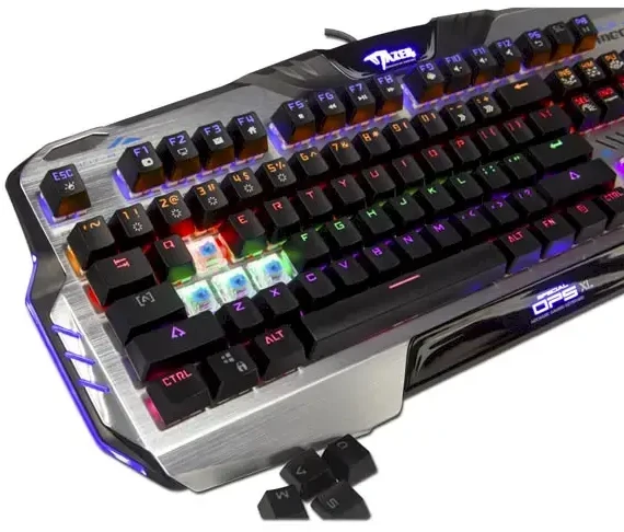 E-Blue E-Mėlynas Mazer 729 mechaninė klaviatūra žaidimams (Mėlyna switch)