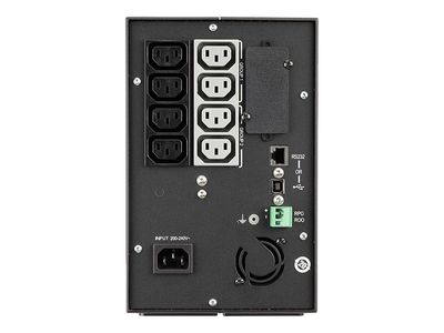 „Eaton 5P“ 1150 VA / 770 W, linijinis interaktyvus grynas sinusinis išėjimas, 4 min. esant pilnai apkrovai, 3 metų garantija (2 metai baterijoms)