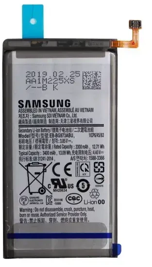 EB-BG973ABU Samsung Baterija Li-Ion 3400mAh (Paslaugų paketas)