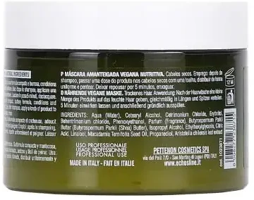 Echosline Maqui 3 maitininantis Buttery Vegan Mask maitinanti kaukė sausiems plaukams, 250 ml