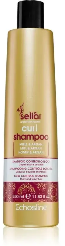 Echosline Curl Control Šampūnas šampūnas garbanotiems ir banguotiems plaukams, 300 ml