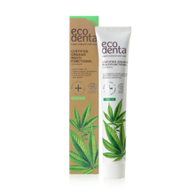 Ecodenta daugiafunkcinė dantų pasta – kanapių aliejus 75ml
