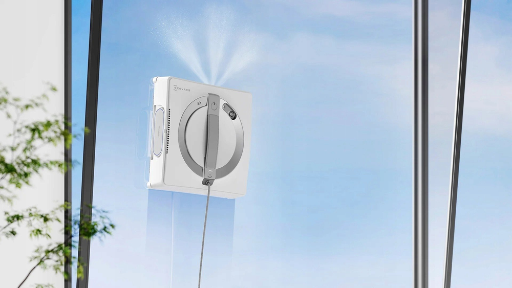 Langų valymo robotas Ecovacs Winbot W2 PRO, Baltas