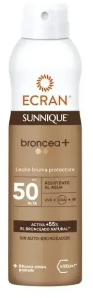 „Ecran Sunnique Broncea Bruma Protect“ apsauginis kremas nuo saulės SPF50, 250 ml
