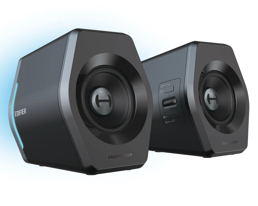 Kompiuterio kolonėlės Edifier G2000 skirtos žaidimams/Bluetooth/32W/ Juodos spalvos