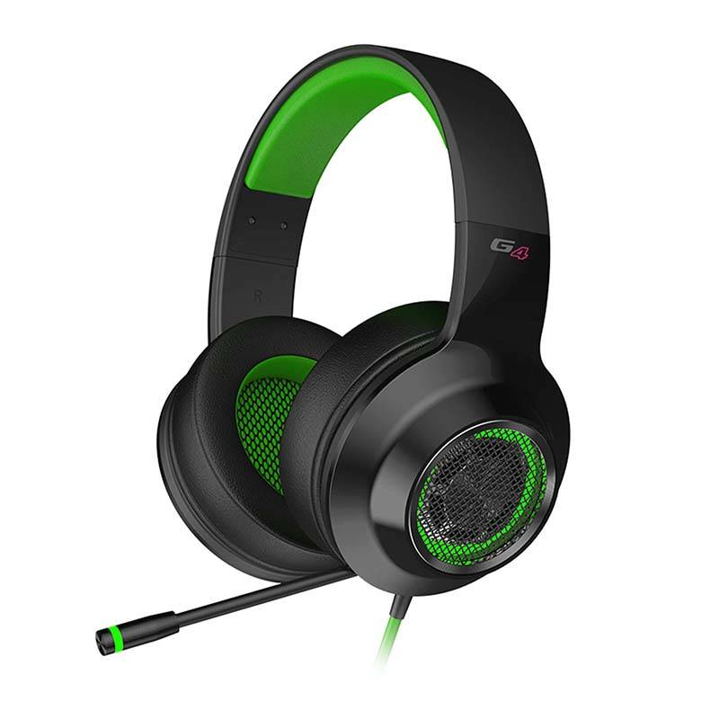 Edifier | Ausinės Žaidimams | G4 | su laidu | Mikrofonas | Noise canceling | Over-ear | Juodas/Žalias