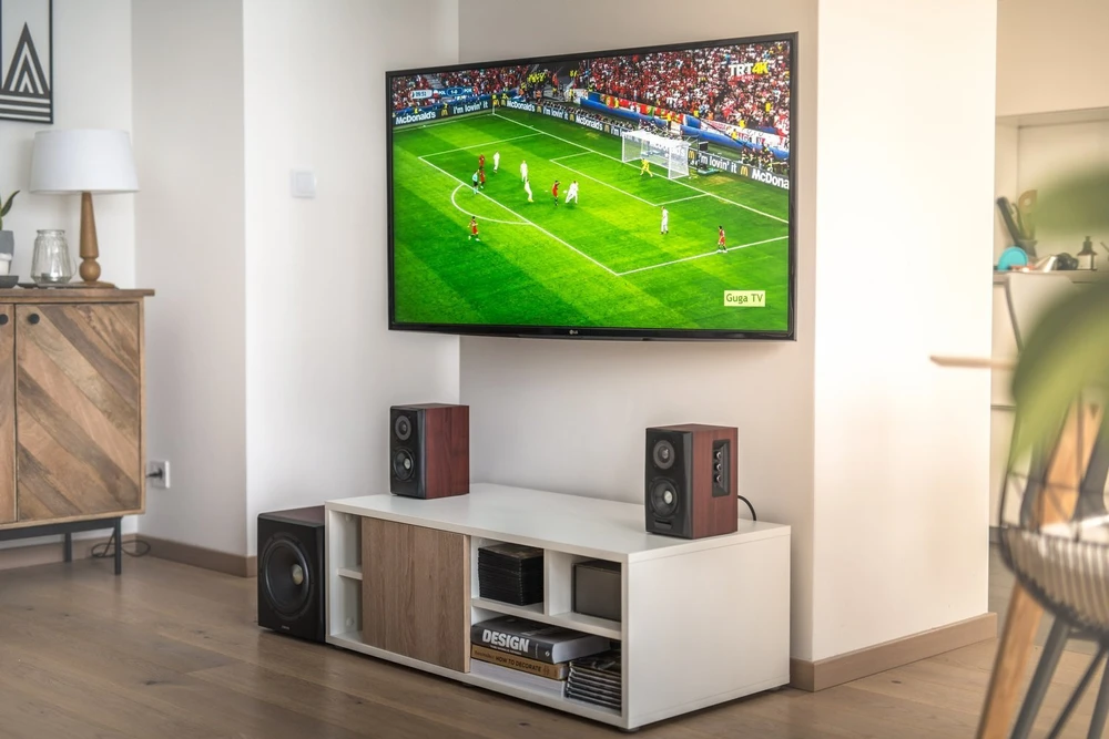 Kompiuterio kolonėlės Edifier S350DB 2.1, Rudos spalvos