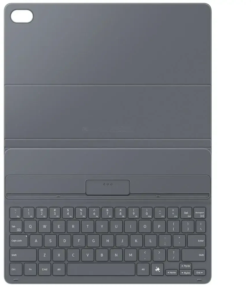 Samsung Galaxy Tab S11 dėklas su klaviatūra, plonas, juodas