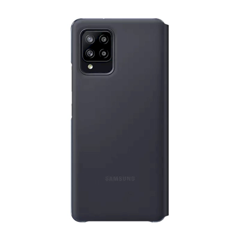 Dėklas EA426PBE Smart S View dangtelis, skirtas Samsung Galaxy A42 (5G) (Juodas)
