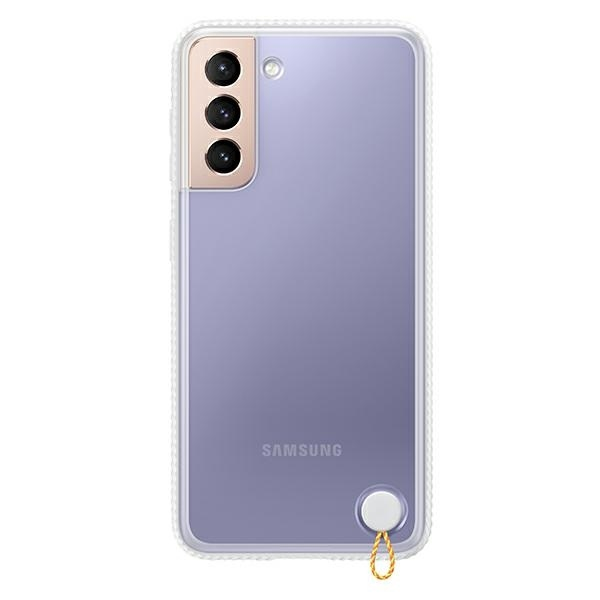 Dėklas GG996CWE skaidrus apsauginis dangtelis, skirtas Samsung Galaxy S21 Plus Baltas (Baltas)