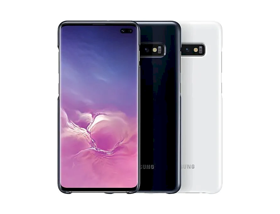 Samsung KG975CWE NFC powered LED dėkliukas skirtas Galaxy 10+ (Baltas)