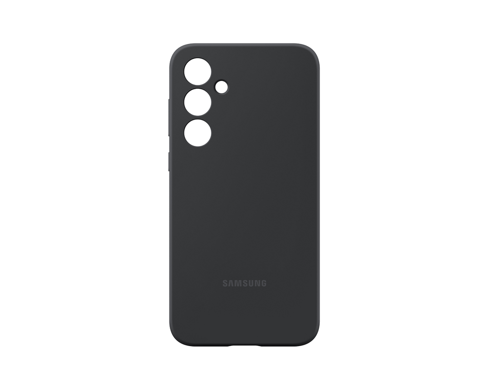 Dėklas Samsung Galaxy A55 Silicone Cover Juodas