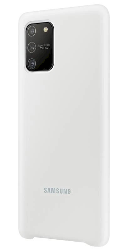 Dėklas Samsung Galaxy S10 Lite Silikoninė Nugarėlė Balta