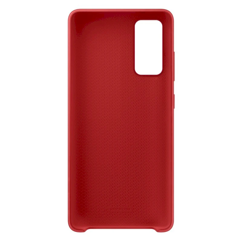 Dėklas Samsung Galaxy S20 FE silikoninis dangtelis Raudona