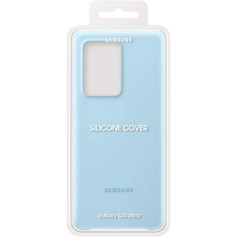 Dėklas Samsung Galaxy S20 Ultra Silikoninė Nugarėlė Mėlyna