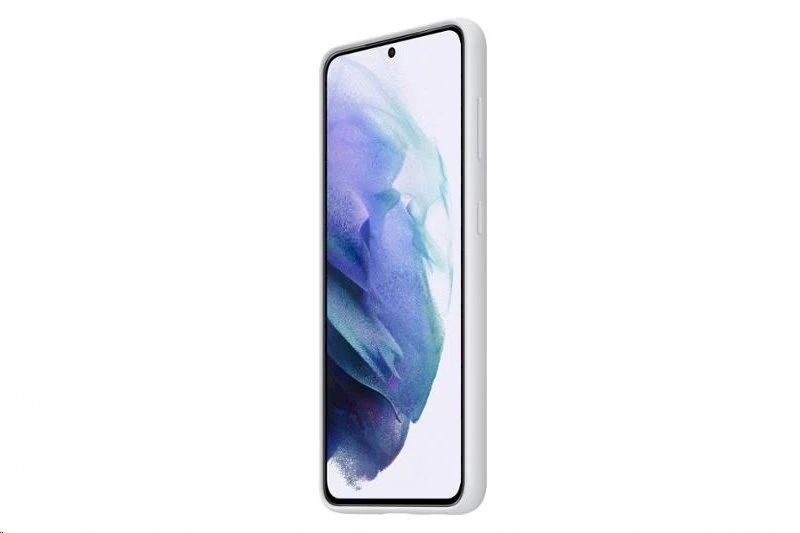 PG991TJE Silikoninis dėklas skirtas Samsung Galaxy S21 Light Gray (Light Gray)