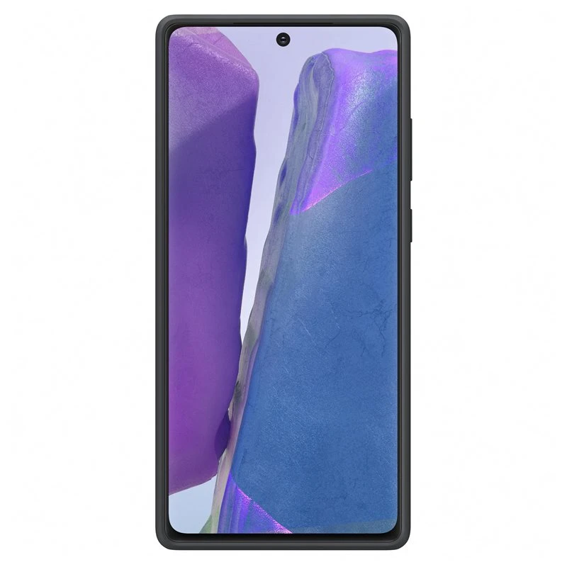 Dėklas PN980TBE silikoninis dangtelis, skirtas Samsung Galaxy Note 20/ Note 20 5G (Juodas)