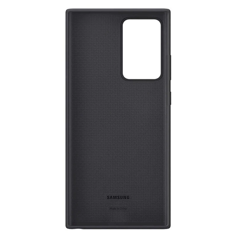 Dėklas Silikono dangtelis, skirtas Samsung Galaxy Note 20 Ultra/ Note 20 Ultra 5G (Juodas)