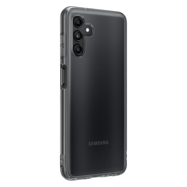 Dėklas Samsung Galaxy A04s Soft Clear Cover Juodas