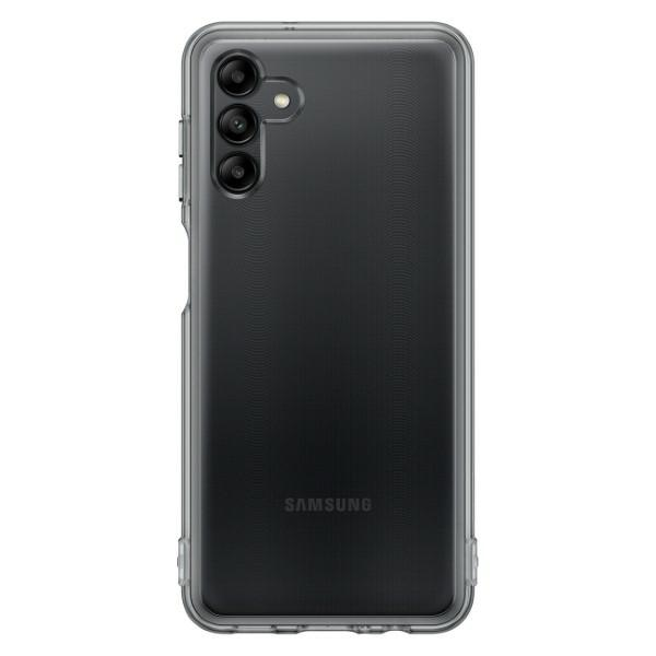 Dėklas Samsung Galaxy A04s Soft Clear Cover Juodas