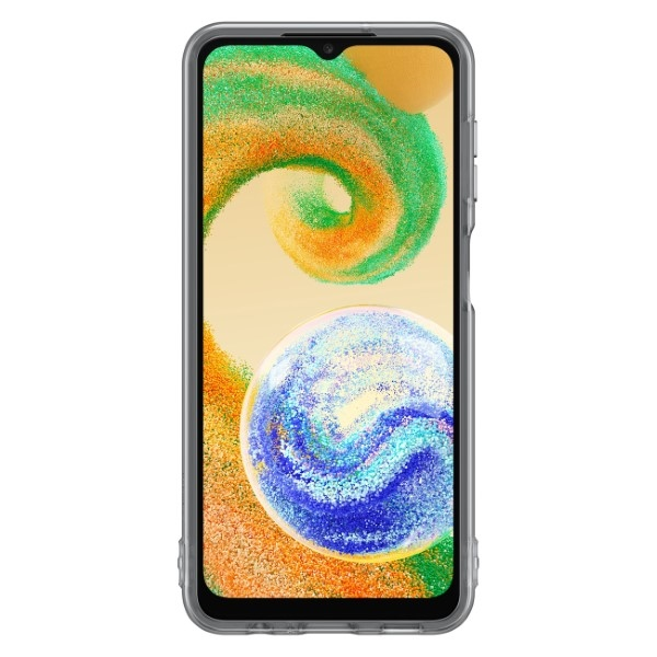 Dėklas Samsung Galaxy A04s Soft Clear Cover Juodas