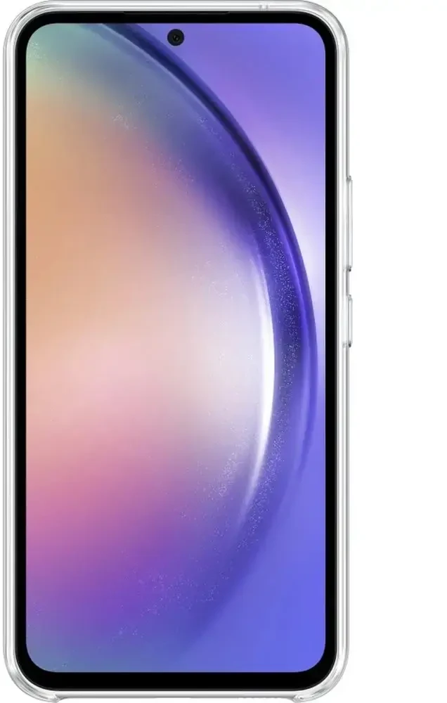 Dėklas EF-QA546CTE Samsung skaidrus dangtelis, skirtas Galaxy A54 5G Transparent (pažeista pakuotė)