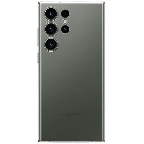 Dėklas „Samsung Galaxy S23 Ultra Clear“ skaidrus dangtelis