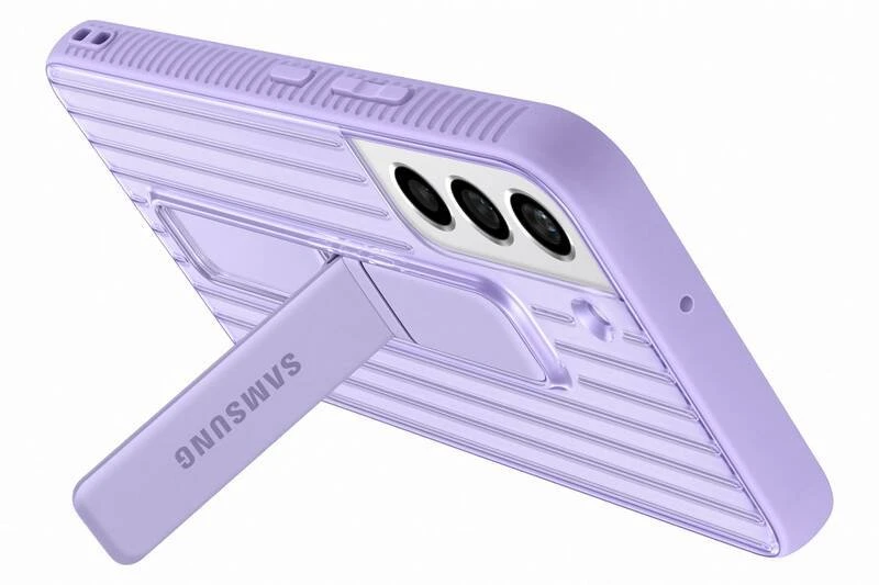 Dėklas RS901CVE apsauginis stovimas dangtelis, skirtas Samsung Galaxy S22, levanda (levanda)