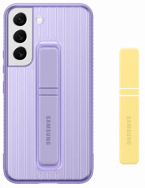 Dėklas RS901CVE apsauginis stovimas dangtelis, skirtas Samsung Galaxy S22, levanda (levanda)